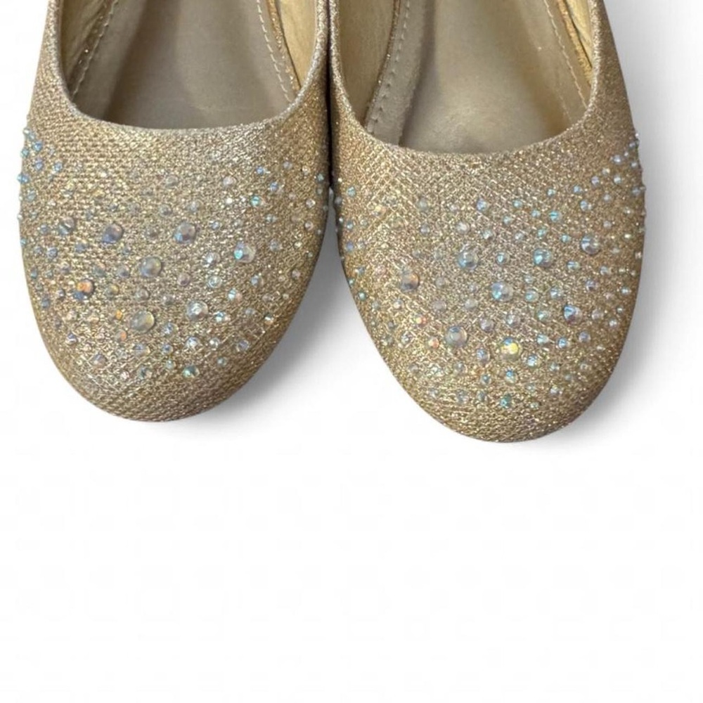 Hot Cakes Sparkling Gold Flats - Picture 3 of 8